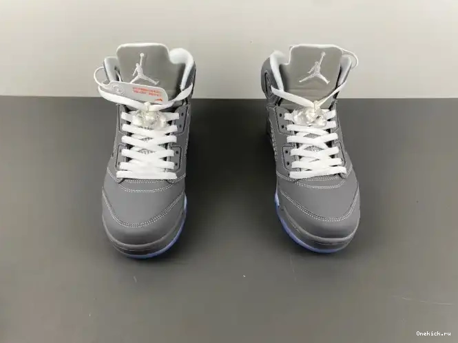 One Kick Grey 5 Wolf 136027-005 Jordan Retro Air 0701